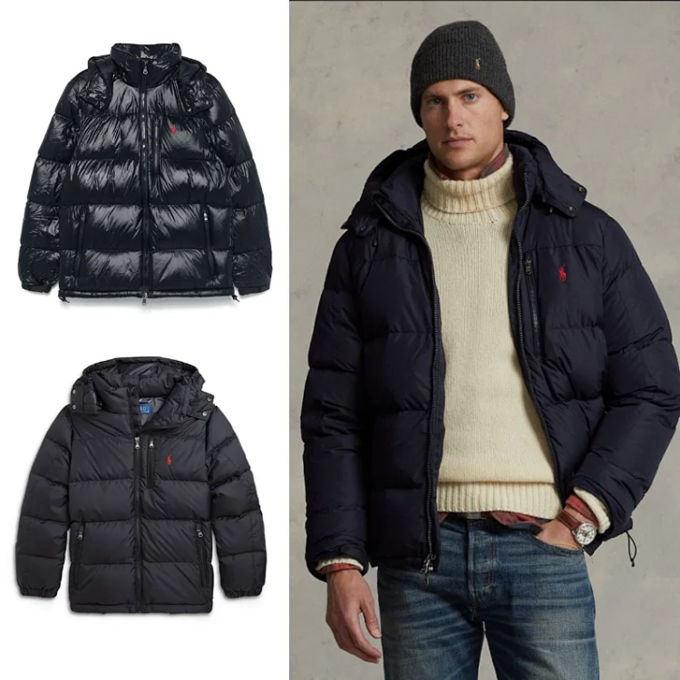 Ralph Lauren Black Down Jacket