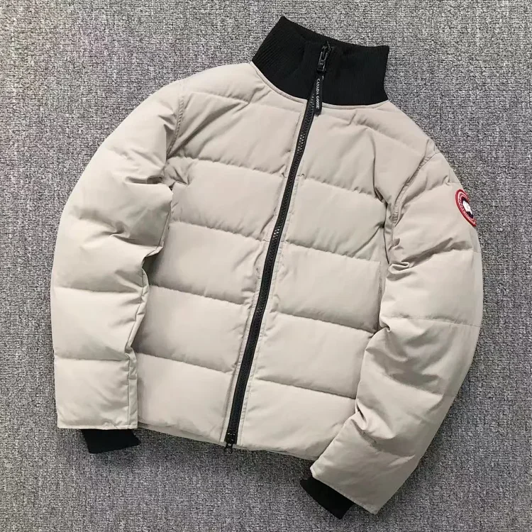 Canada Goose Beige Down Jacket