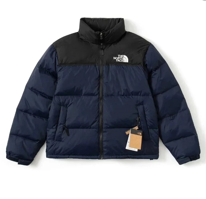 The North Face Blue & Black Pu