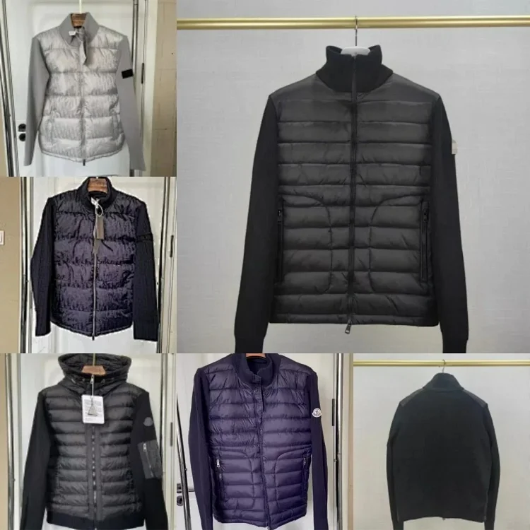 Moncler Black Down Jacket - Hi