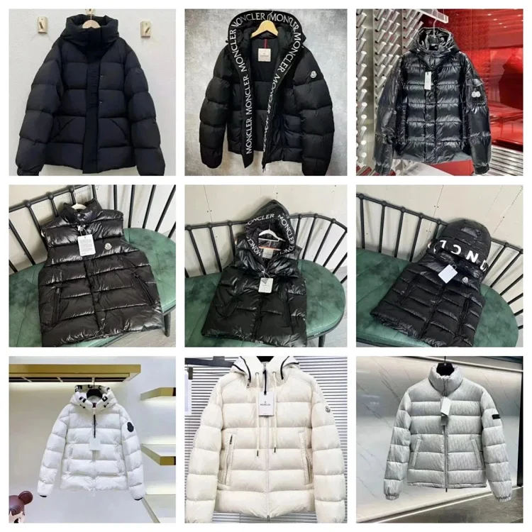 Moncler Black Hooded Puffer Ja
