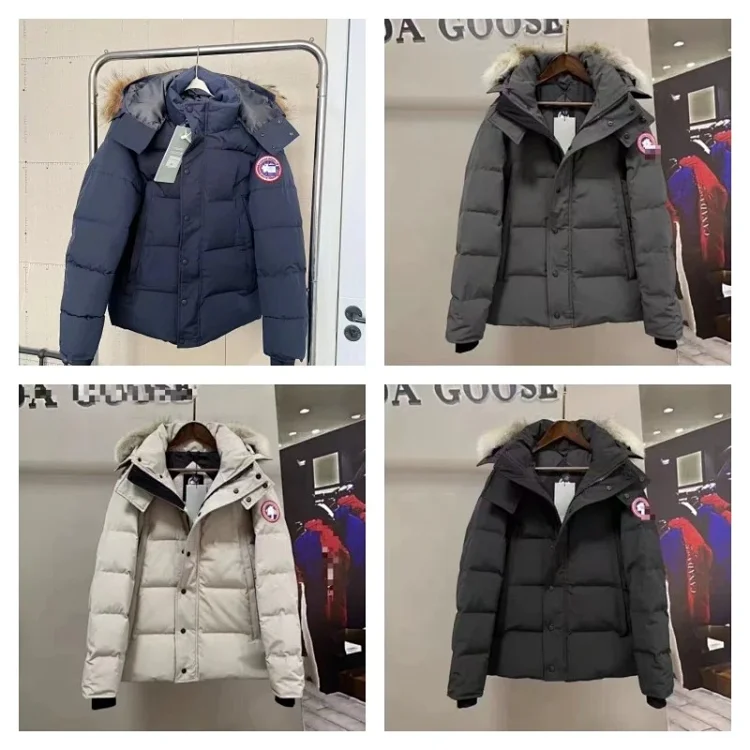 Canada Goose Puffer Jacket wit