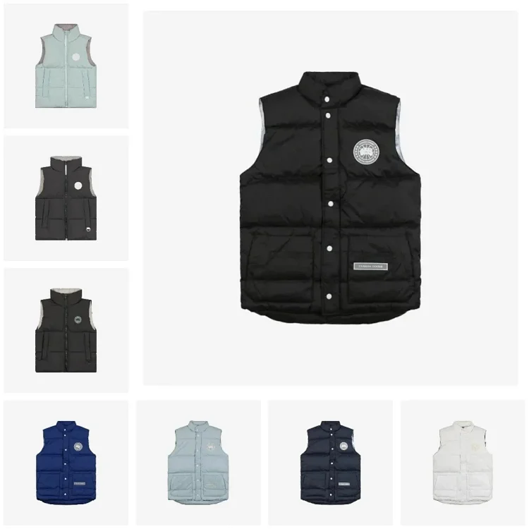 Black Puffer Vest - Premium In