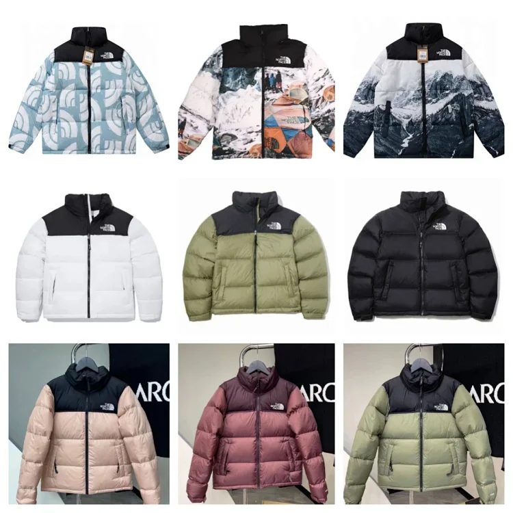 The North Face Blue & Black Pu