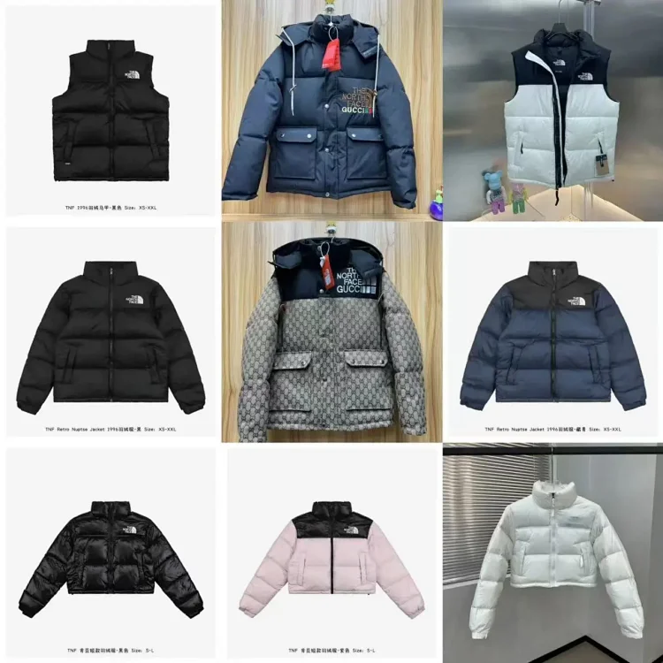 The North Face Blue Down Jacke